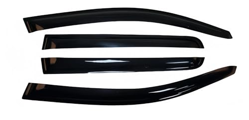 Déflecteurs de vent voiture visière fenêtre protections pluie soleil auto 5 places 2006-2015