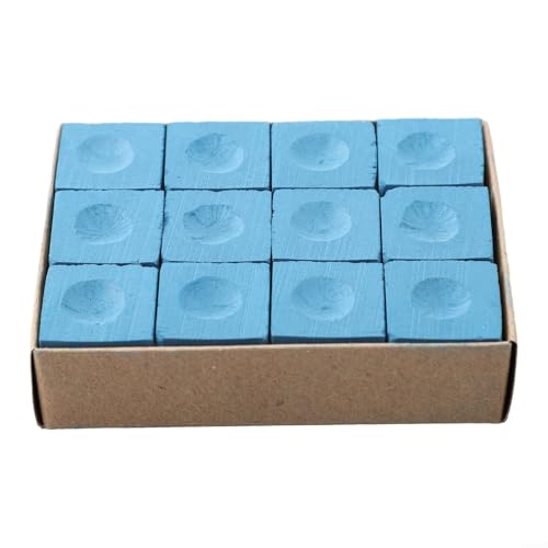 Besttoolifes Set di 12 Gessetti per Stecca da Biliardo