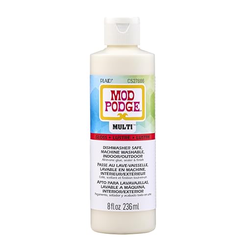 Image of Mod Podge Gloss Multi-Surface All-in-One Glue, Sealer, and Finish, Perfect for Indoor and Outdoor Arts and Crafts Projects, CS27686