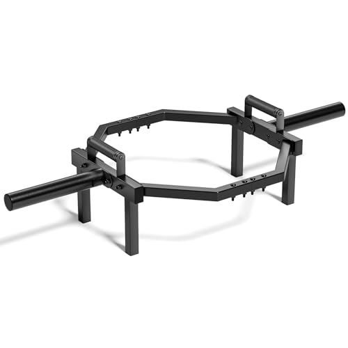 Olympic Trap Bar Barbell Hex Bar Shrug Bar Deadlift Bar with rubber grip