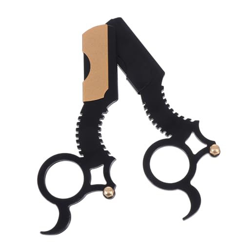 SOESFOUFU Beard and Trimmer Set 2pcs Vintage Barber Razors Stainless Steel Men's Shaver Perfect Dad