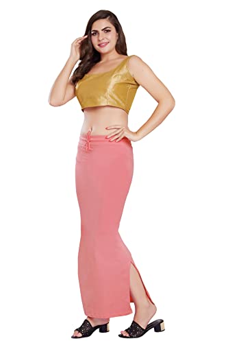 Image of RANI SAAHIBA Women's Stretchy Slim Fishcut Petticoat Cotton Shapewear