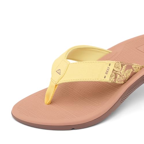 Image of REEF Santa Ana Womens Flip Flop, Arch Support, Water Friendly, Non Marking Outsole