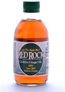 Red Rock Golden Ginger Ale - 10 oz (24 Glass Bottles)