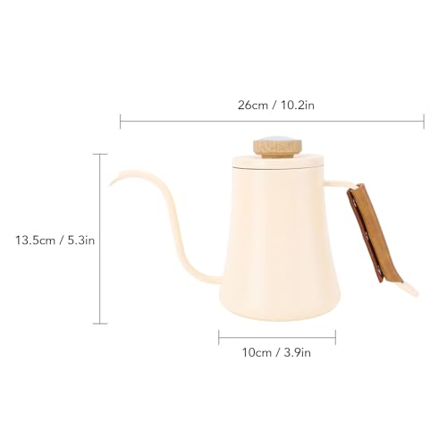 Hervidor ergonómico de acero inoxidable GLOGLOW con control de temperatura 8