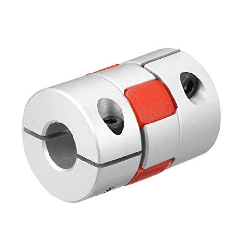 Uxcell Shaft Coupling 10Mm To 10Mm Bore L35Xd25 Flexible Coupler Joint For Servo Stepped Motor #TOP30