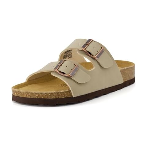CUSHIONAIRE Women's Lane Cork Footbed Sandal Cover