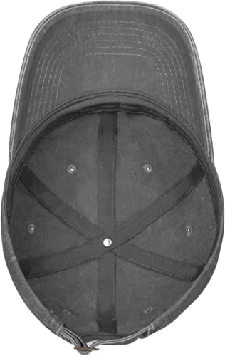 Casquette Bruce Springsteen Thunder Road en denim délavé style rétro réglable - 2