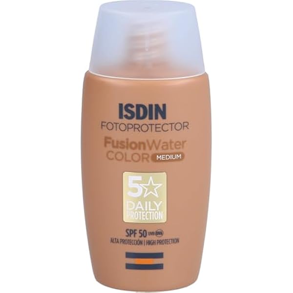 ISDIN Fusion Water Magic Medium LSF 50 getönter Sonnenschutz für das Gesicht 50 мл Крем