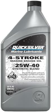 QUICKSILVER 25W-40 SYNTHETIC BLEND QT by QuickSilver