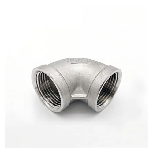 Coude 90° inox 304 1-1/4" taraudé NPT avec étanchéité maximale anti-fuite