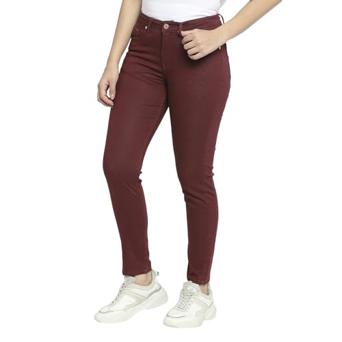 Image of Being Human Light Blue Mid Rise Skinny Fit Women's Denim Clothing