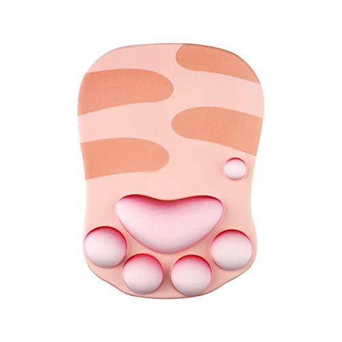 XHLWZR Alfombrilla de ratón ergonómica con soporte para muñeca, alfombrilla de ratón de gel con base de silicona antideslizante, alfombrilla de ratón para ordenador Cover