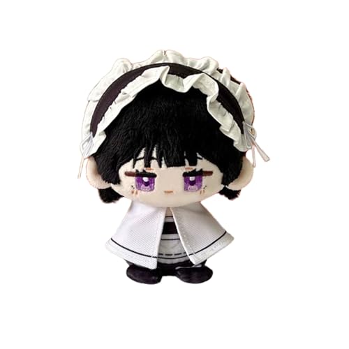 Zhongkaihua Almohada con colgante de felpa Sua de 12 cm, cojín de peluche de anime Luca, cojín de algodón de polipropileno, para escritorio, bolsa de coche, llavero de decoración para fanáticos