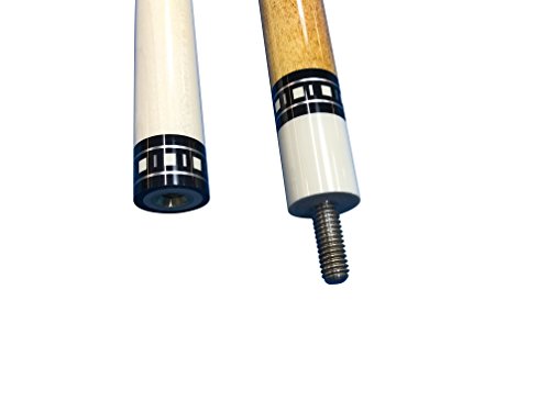 Meucci Sb2-N Handcrafted Billiards Pool Cue Stick W/Pro Shaft - Natural Stain + Hard Case #TOP5