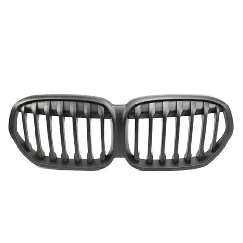 Grille supérieure X1 F48 LCI calandre argent et noir brillant double lattes