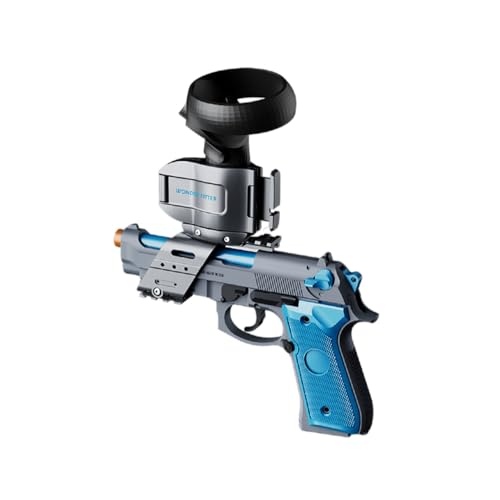 M9 Smart VR Pistol for SteamVR, Compatible with Quest 2/3/3S, HTC Vive, PICO 4 Ultra – Realistic VR Pistol with Recoil & Magazine – Ideal Gift for Gamers & Shooting Enthusiasts (Big-Screen Mode)