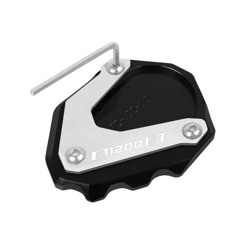 Support latéral moto R1200RT évite la chute sur sol meuble