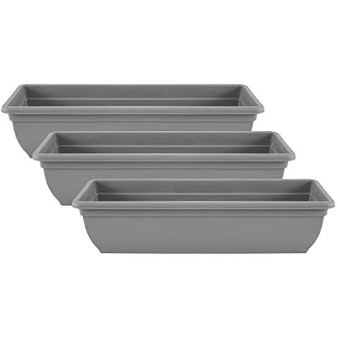 Muddy Hands 60cm Grey Trough Planter Box Cover