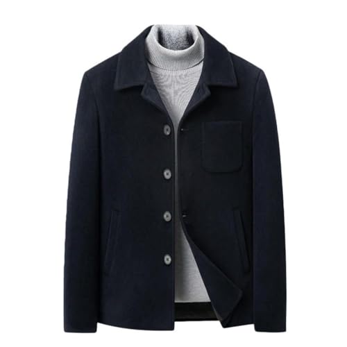 Veste de travail en laine pour homme mûr au style élégant et chaud