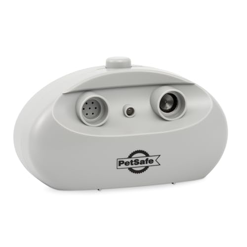 PetSafe Indoor Ultrasonic Dog Bark Control - No Collar Needed - Up to 25 ft Range - Anti-Bark Pet Training System - Automatic with Manual Trainer Button by PetSafe - Used condition - US$21.34
