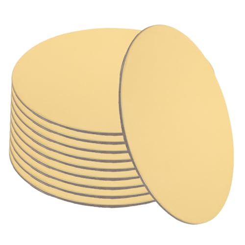 Alipis Set of 10 Round Cake Boards Mousse Cake Bases Baking Supply Chic Display Bases for Desserts