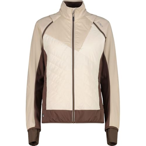 Veste softshell CMP femme contre la pluie légère et le froid en rando