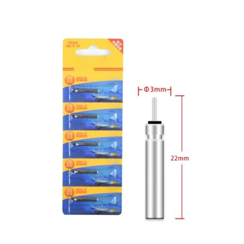 Pila de botón CR425 CR322 para pesca electrónica miniatura 2