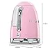 Imagen de Hervidor Smeg klf03pkeu 1,7l Rosa Otros