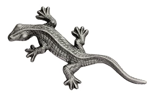UHRIG ® Gecko - Lagarto, diseño de animales de hierro, decoración natural para jardín, terraza y balcón Cover