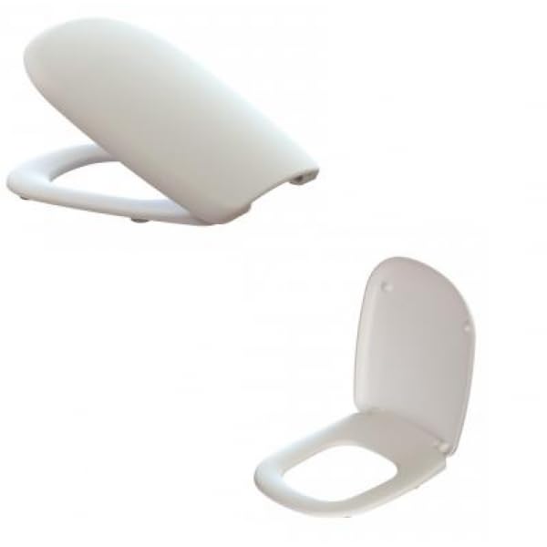 Tapa wc genérica compatible con Roca Giralda Bisagra metálica taco expansión