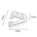 2 Pieces Shoes Pointed Protector Shoes Tips Cap Accessories Supplies Repair Elegant Decorative Solid Color High Heels Toe Cap, Gray