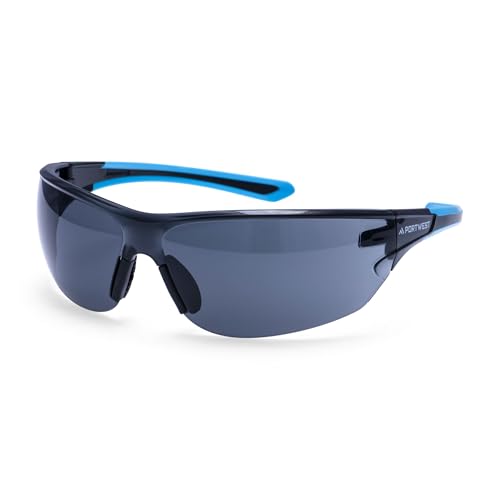 Lunettes de protection KN anti-buée PORTWEST Fumé avec résistance maximale aux rayures