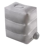 Toyvian Aufblasbare Fußstütze für Stuhl Höhenverstellbar Reise fußhocker Luftkissen Unter...