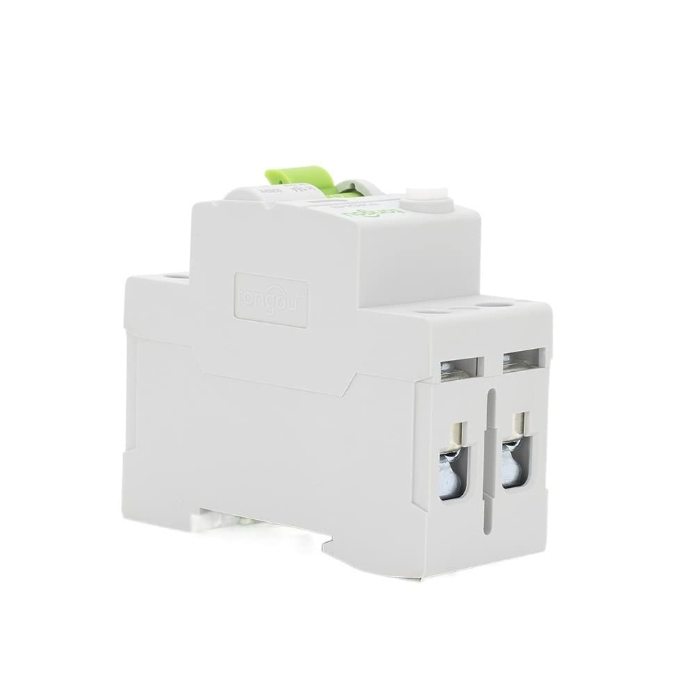 Magnetotermico,Interruttore Magnetotermico 2P 25A RCD RCCB AC 110V 230V 3 Interruttore Automatico a Corrente residua Magnetico 0ma(25A 10mA)