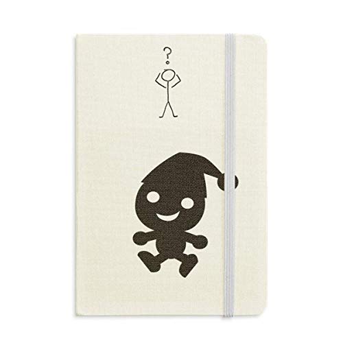 Carnet de questions Halloween A5 couverture classique Hat Happy Fear