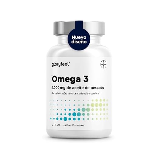 Omega 3 Aceite de Pescado - 400 Cápsulas de Omega 3 (Suministro para 13 meses) - 1000mg por Cápsula - Con ácidos grasos Omega-3 EPA y DHA - Omega3 fish oil
