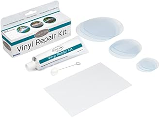 Lay-Z-Spa Foot Bath Tray Accessory for Hot Tubs and Spa Pools, Non Slip, Heavy Duty Design,BWA0011, Grey, 21.34 x 14.17 x 3.54 inches & BWA0010 Vinyl Repair Kit for Hot Tubs, Inflatable Spas