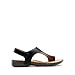 DREAM PAIRS Women's Comfortable Cork Footbed Arch Support Sandals Casual to Dressy Thong Walking Flat Sandals for Summer,Size 8,Black,DWUMFS2509