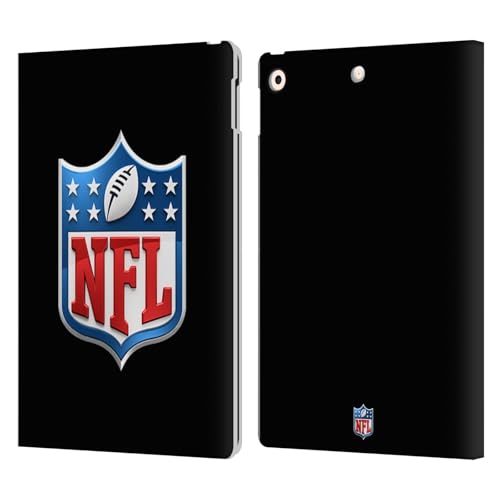 Étui portefeuille en cuir Apple iPad 10.2 NFL 3D