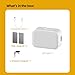 Fotorgear Universal Magnetic Selfie Light for All Smartphones & Gimbals, Slim LED Vlog Fill Light with 3 Color modes, Compatible with iPhone DJI, Insta360