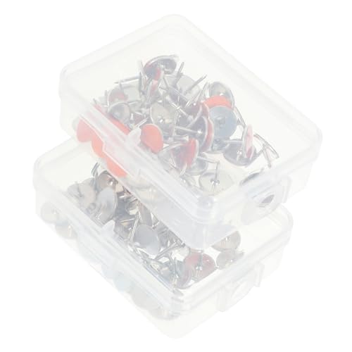 VICASKY Enhanced Safety Trail Markers Reflective Tacks Dual Tips for Nighttime Visibility