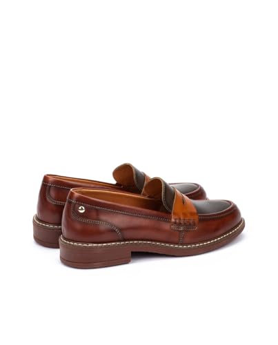 Image of PIKOLINOS Aldaya W8J-3541 Women's Loafers - Premium Calfskin Leather Slip-On - Lightweight Comfort, Removable Insole, Medium & Wide Width Ergonomic Everyday Support
