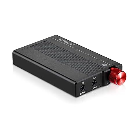 AIYIMA H1 HiFi Portable Headphone Amplifier Mini Stereo Headphone Amplifier 16-300Ω 3.5mm AUX Input Output Audio Amplifier for MP3 Tablets Mobile Phone DIY Cover
