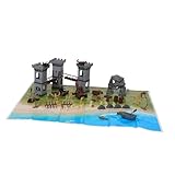 Diversos componentes: ofrece variedad de piezas para crear dioramas militares dinámicos y atractivos, figuras de mesa de arena , de mesa de arena