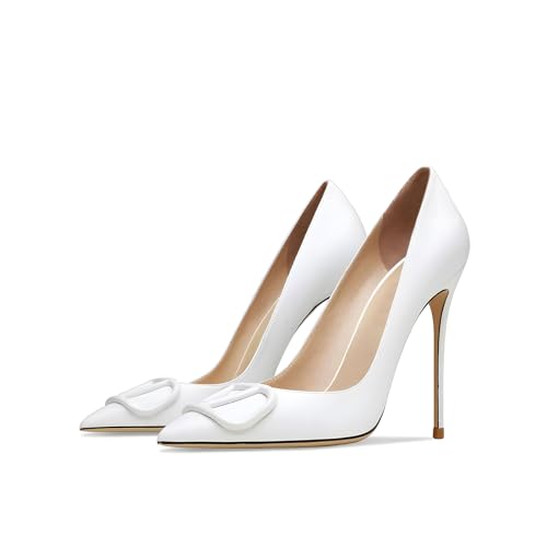 Women's Pointed Toe Shallow Mouth Sexy Square Buckle Rhinestones 10cm Stiletto Heels Slip-on Wedding Party Banquet Big Size Shoes3