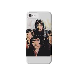 The Beatles Coque en silicone noir pour iPhone 11 Pro Gifts Merch Blanc - Les Beatles, Paul McCartney, John Lennon, RIngo Starr, George Harrison