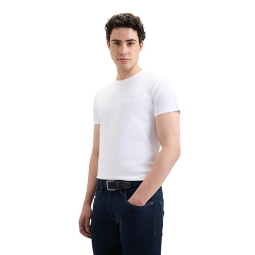 Image of Pepe Jeans Men T-Shirt|Cotton|Slim Fit