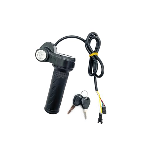Twist Grip Accelerator with Keys for E Bikes and Ergonomic