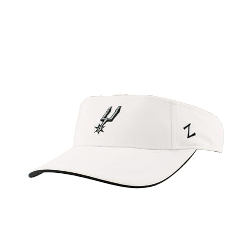 Image of ZHATS NBA Unisex-Adult NBA Officially Licensed Visor Impact White